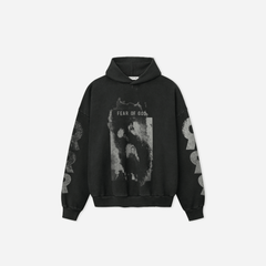 Fear Of God J.I.D God Does Like Ugly Heirophant Hoodie Black