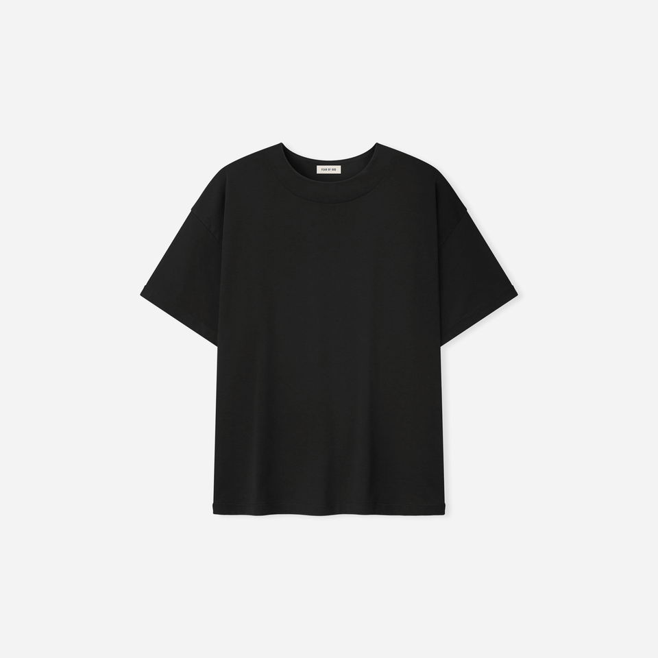 Fear Of God Cotton Rayon T-Shirt Black