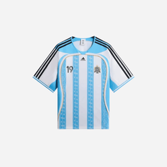 Kith x Adidas Messi Football Jersey Blue White 2026