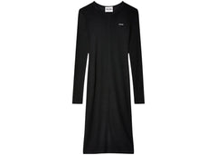 Miu Miu Silk Jersey Dress Nero