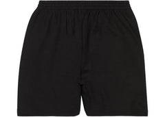 Balenciaga Political Campaign Large Fit Sweat Shorts Black/White