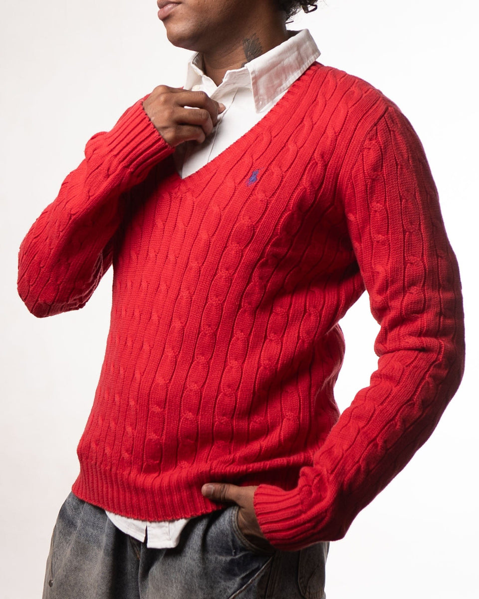 Ralph Lauren Red Sweater (S)