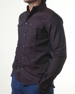 Armani Exchange Dotted Full Sleeve Shirt (S)