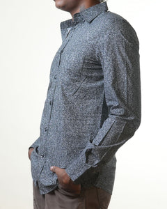 Diesel Black White Splattered Shirt (S)