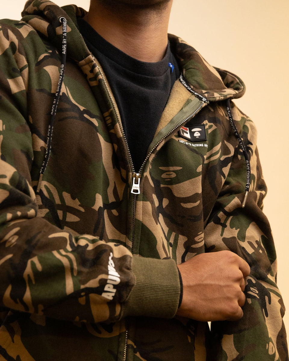 Aape By A Bathing Ape x Fila Spring Summer 2018 Hoodie (M)