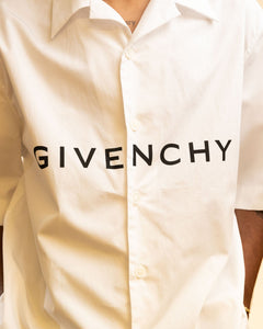Givenchy Logo Shorts Sleeve Shirt (L)