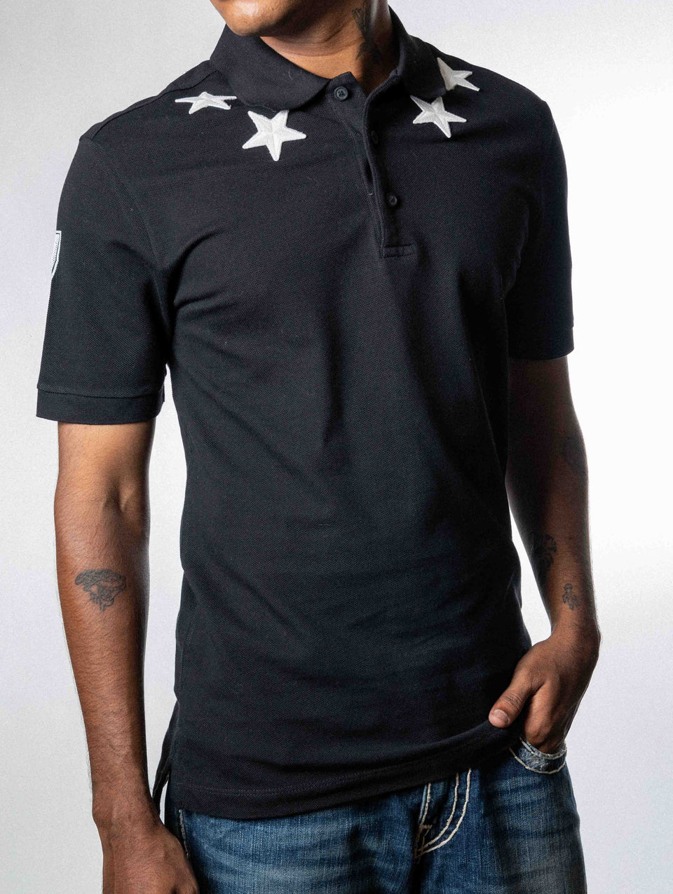 Givenchy Star Polo T-Shirt (M)