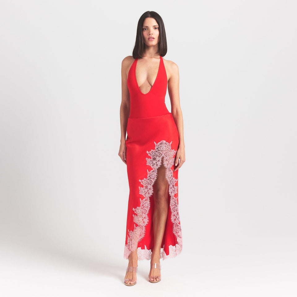Seamless Sculpt Deep Plunge Thong Bodysuit