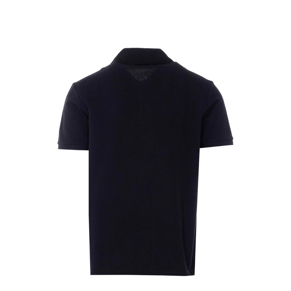 Embroidered Logo Polo - Black