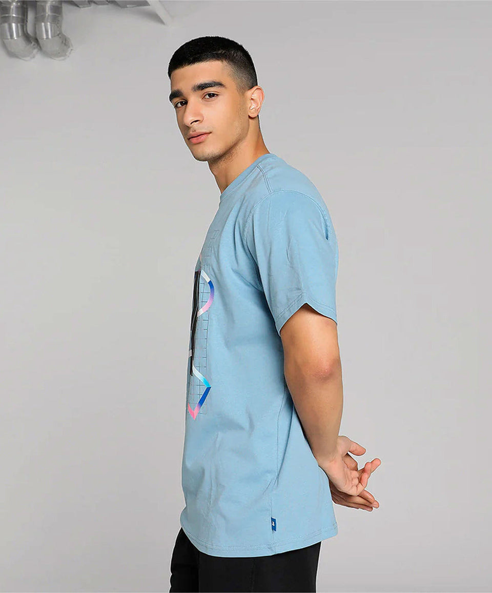 Puma x PLAYSTATION T-Shirt { ZEN BLUE