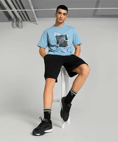 Puma x PLAYSTATION T-Shirt { ZEN BLUE