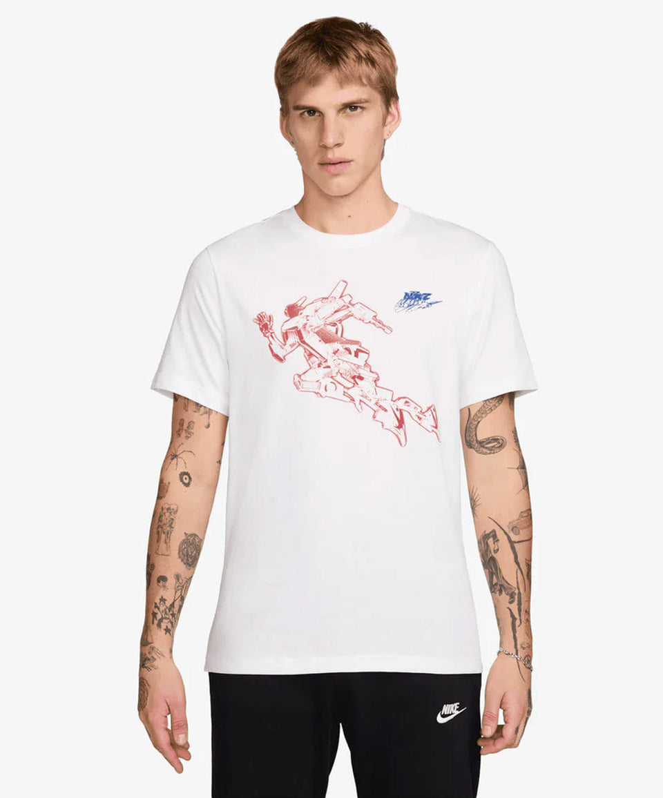NIKE AS M NSW T-Shirt LBR SSNL CLUB { WHITE