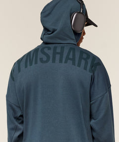 Gymshark Power Oversized Hoodie GS Stealth Blue