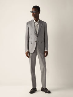 Zegna Grey Oasi Cashmere Suit