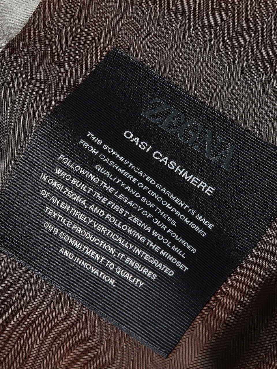 Zegna Grey Oasi Cashmere Suit