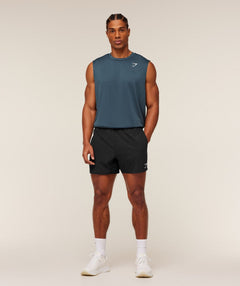 Gymshark Arrival Oversized Tank GS Stealth Blue