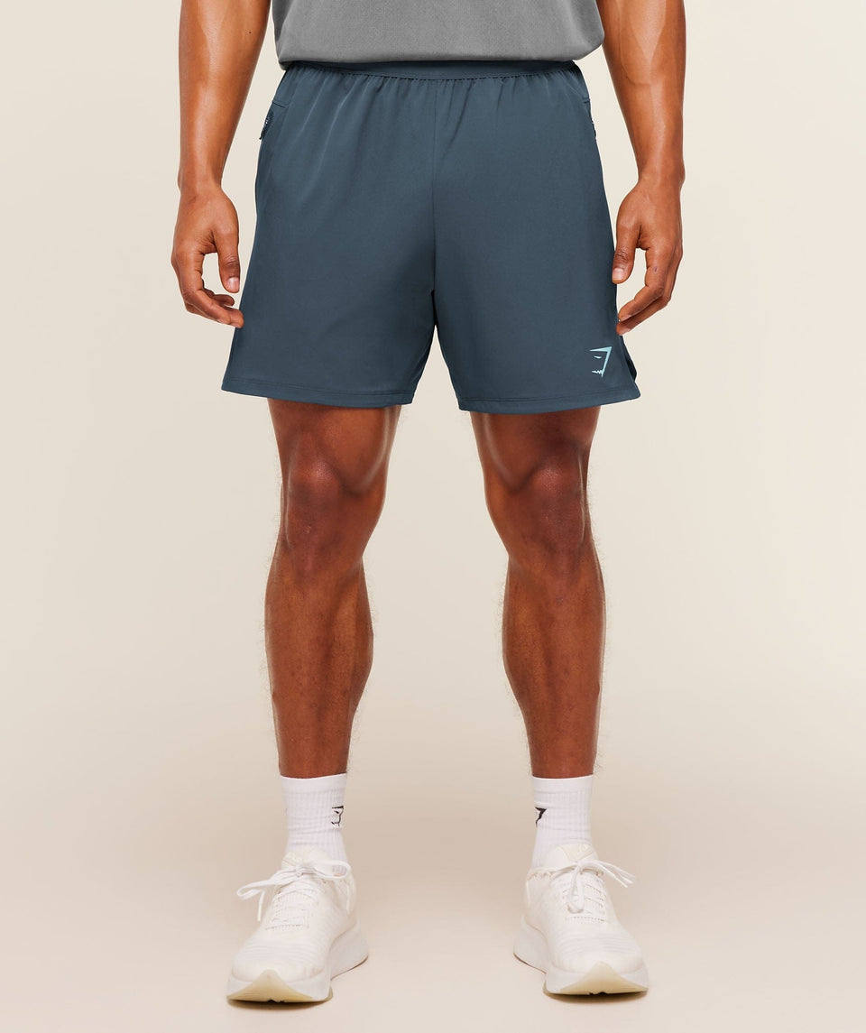 Gymshark Sport Hybrid 6" Shorts Stealth Blue