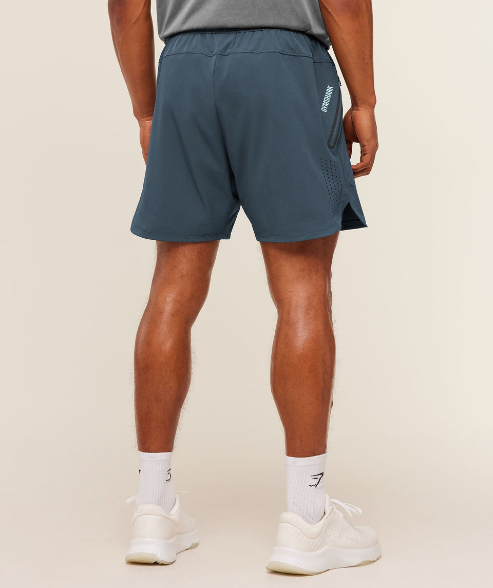Gymshark Sport Hybrid 6" Shorts Stealth Blue
