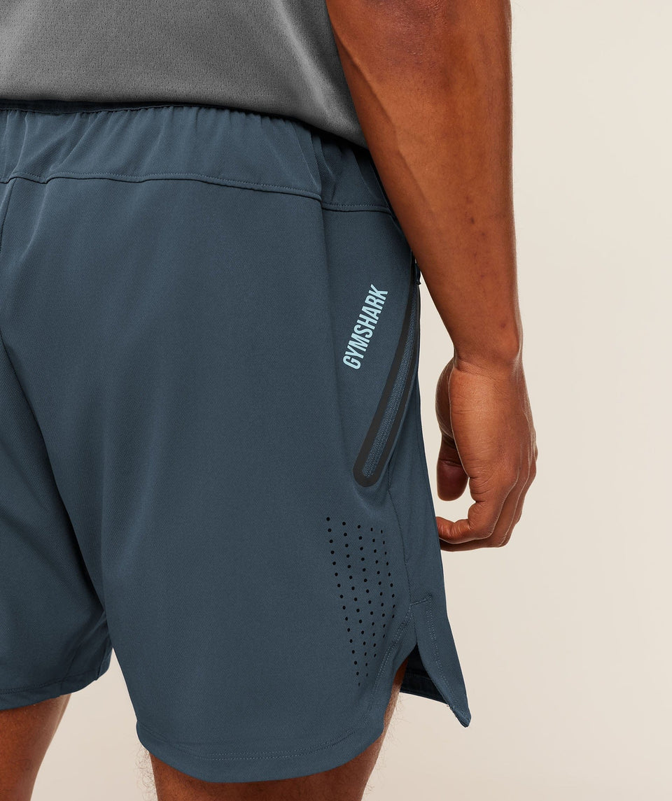 Gymshark Sport Hybrid 6" Shorts Stealth Blue