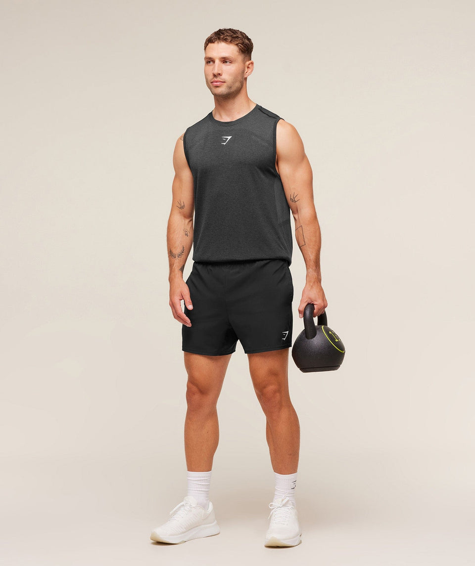 Gymshark Lightweight Seamless Tank Black