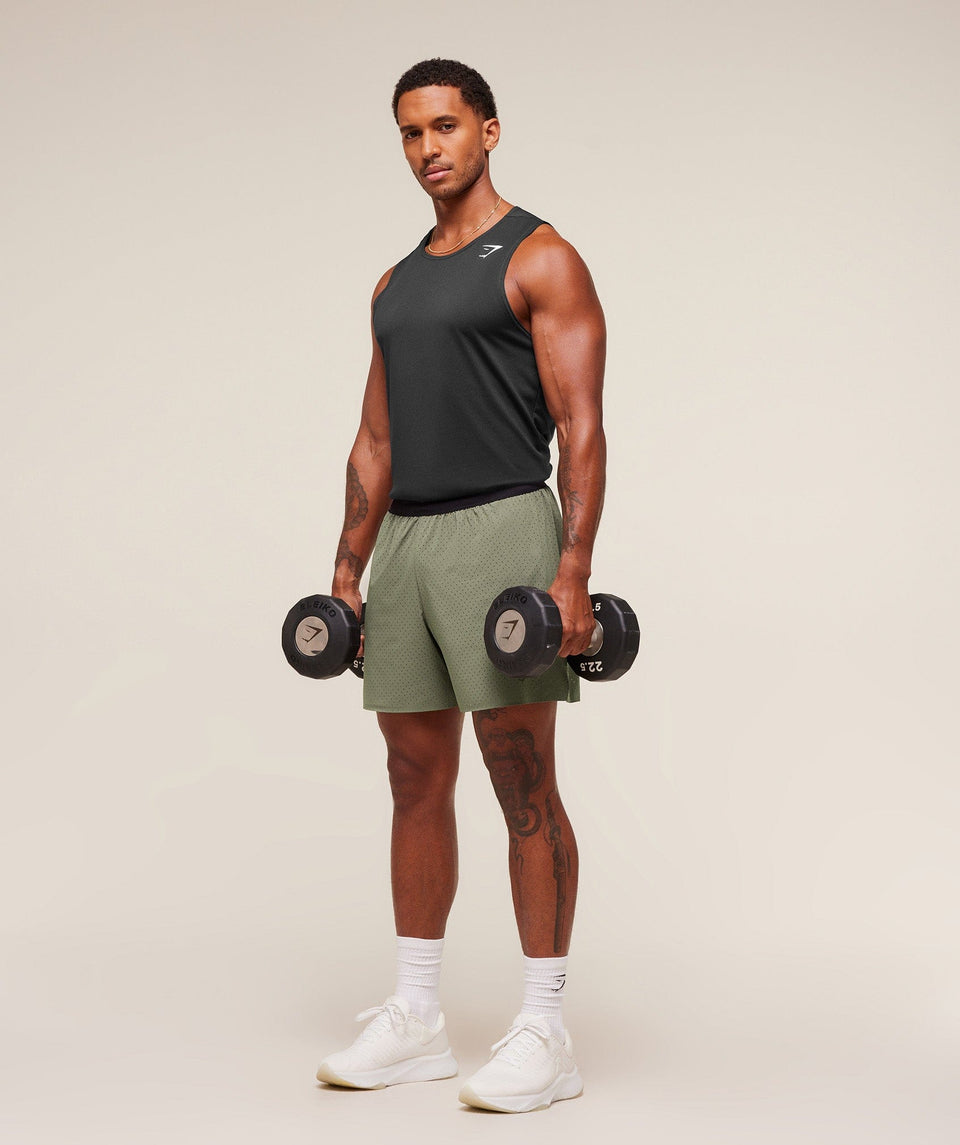 Gymshark Sport Zero 5" Shorts Base Green