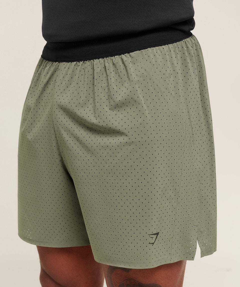 Gymshark Sport Zero 5" Shorts Base Green