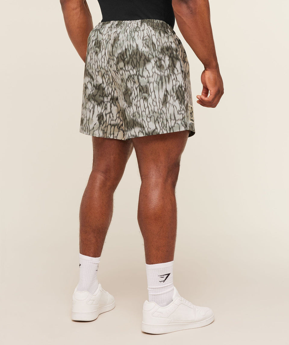 Gymshark Pumper Shorts 5" Pebble Grey
