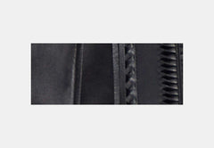 Restored Embellished Leather Coat