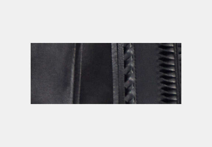 Restored Embellished Leather Coat