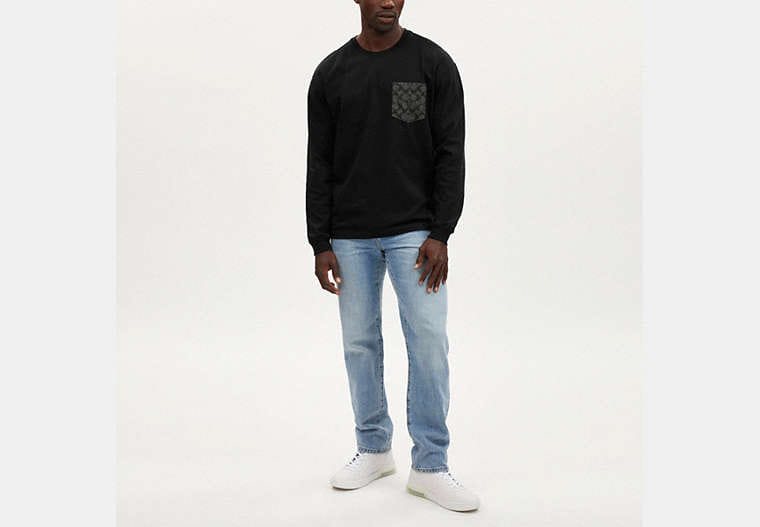 Signature Long Sleeve T-Shirt In Organic Cotton
