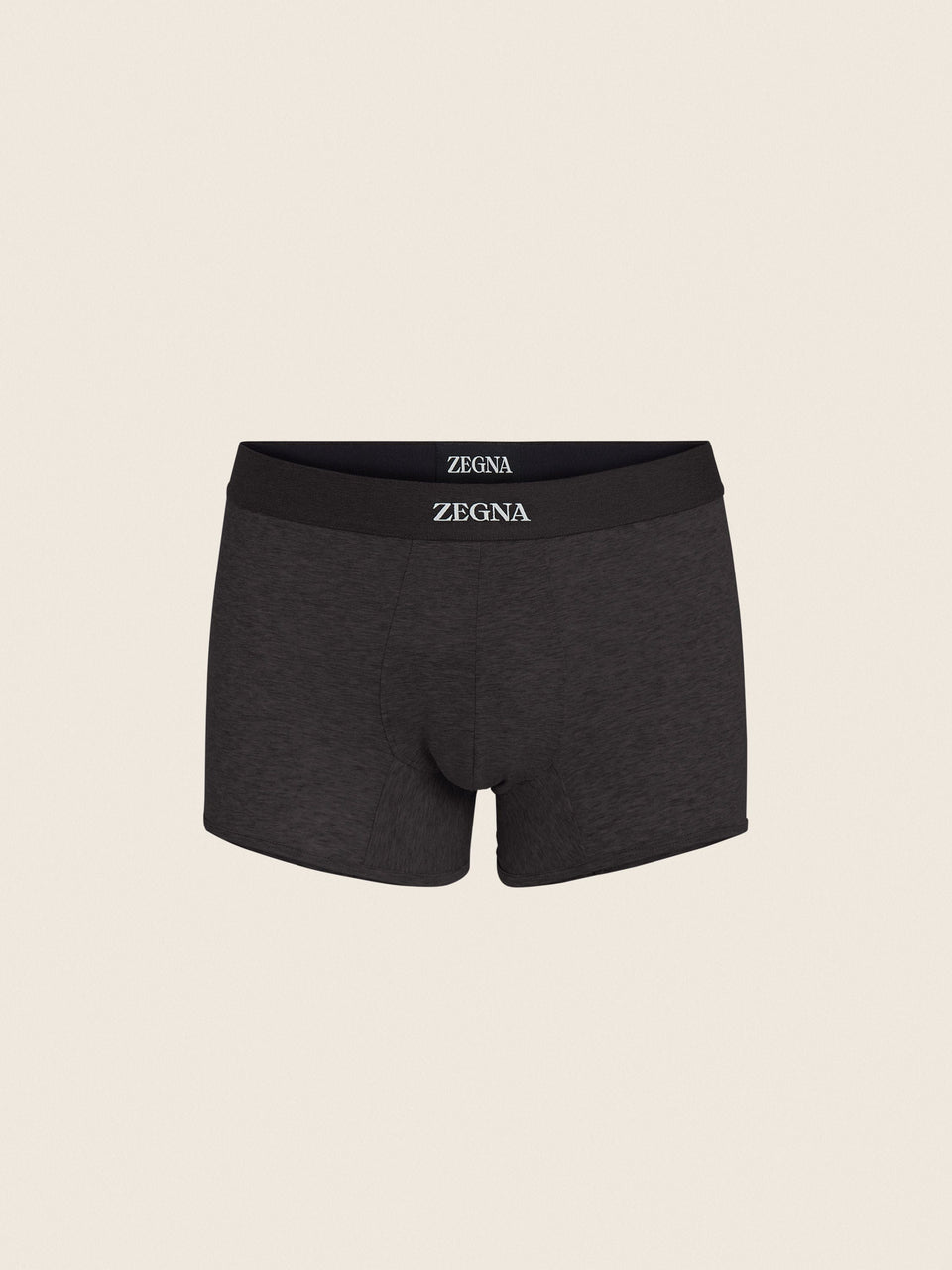 Zegna Black Cotton Trunks