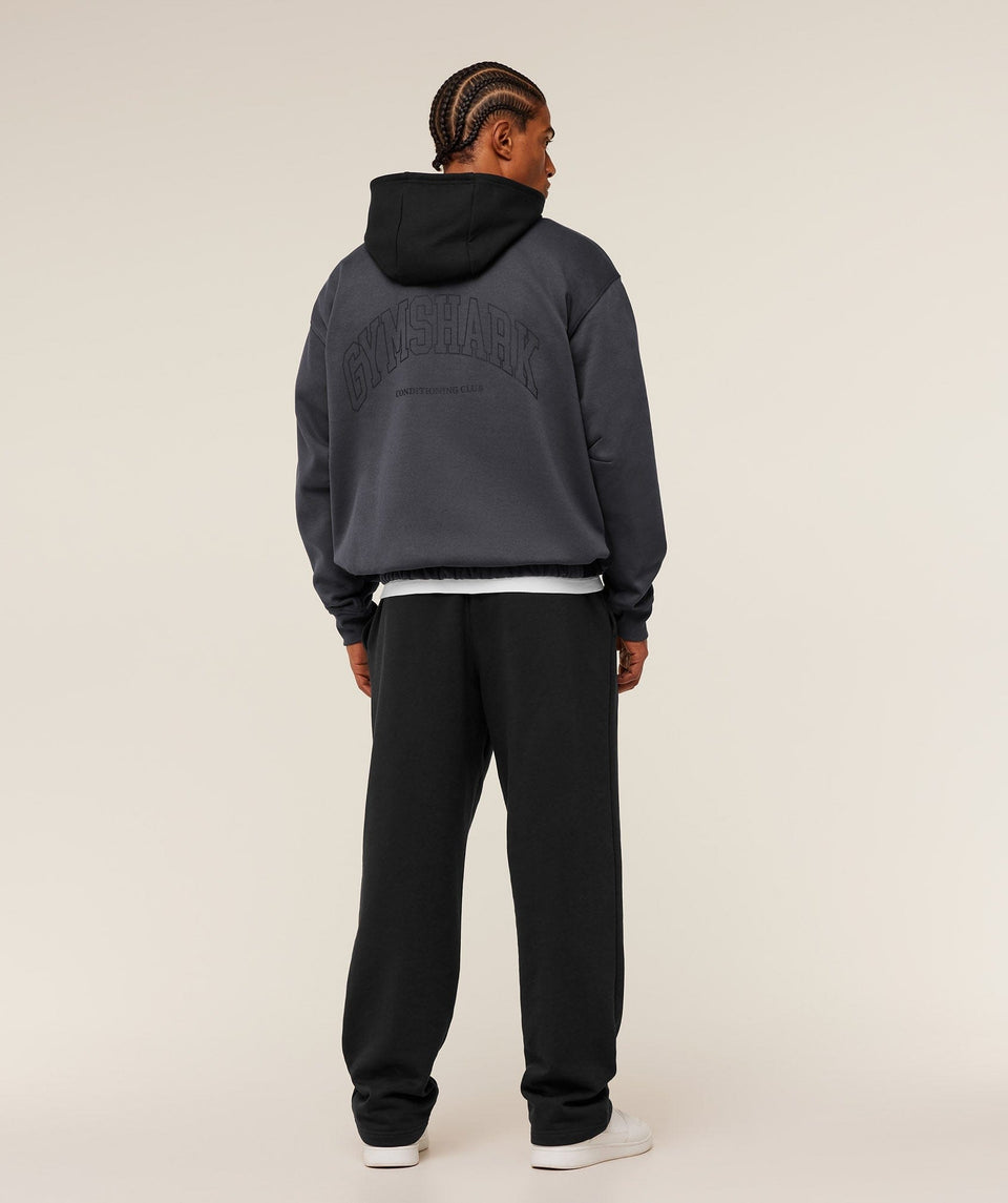 Gymshark Collegiate Tech Hoodie Grey