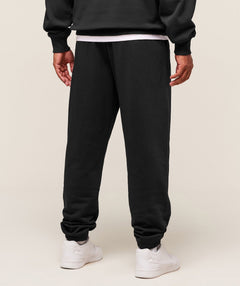 Gymshark Worn Graphic Joggers Black