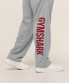 Gymshark Power Straight Leg Pants Charcoal Core Marl