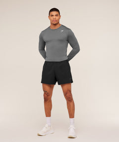 Gymshark Arrival Long Sleeve T-Shirt Silhouette Grey
