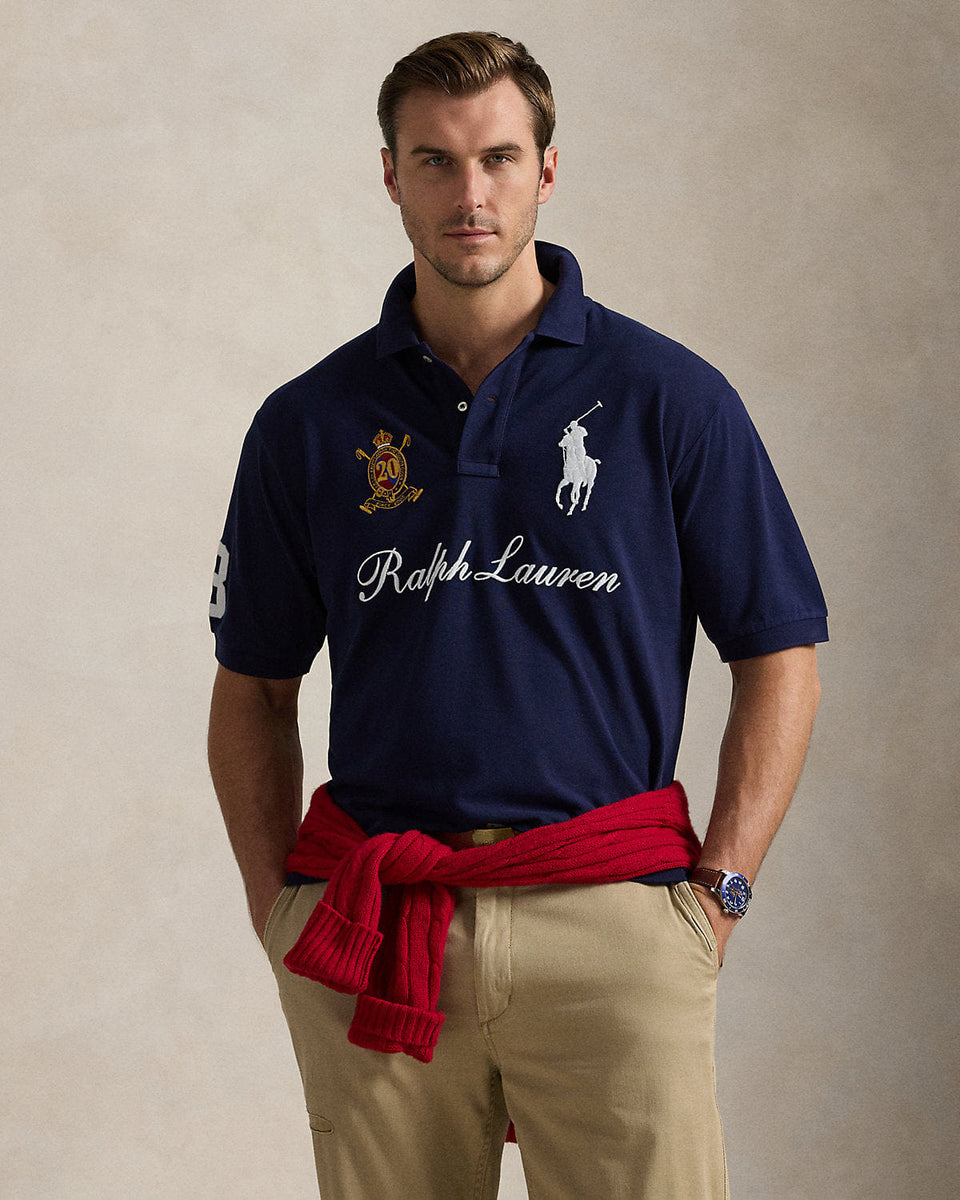 Ralph Lauren Big Pony 20th Anniversary Crest Polo