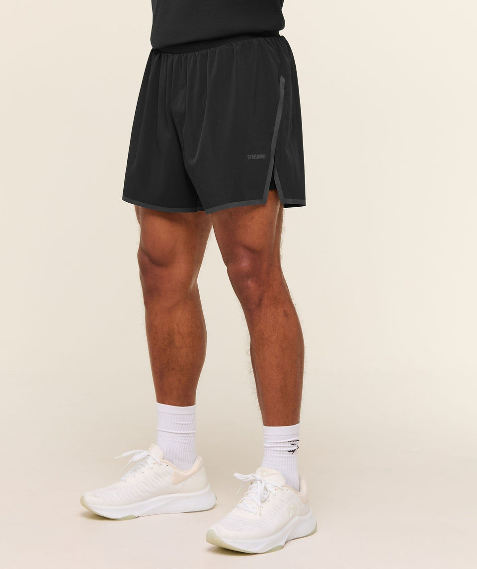 Gymshark Hybrid 5" Performance Shorts Black