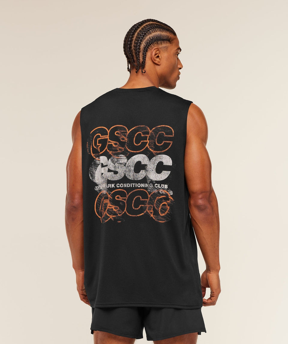 Gymshark Gscc Graphic Tank Black