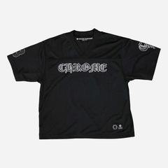 Chrome Hearts Mesh Stadium Football Jersey Black