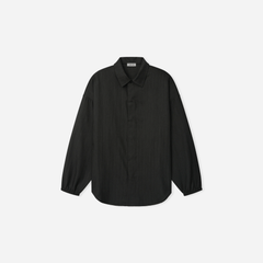 Fear Of God Black Striped Wool Elastic Cuff Shirt
