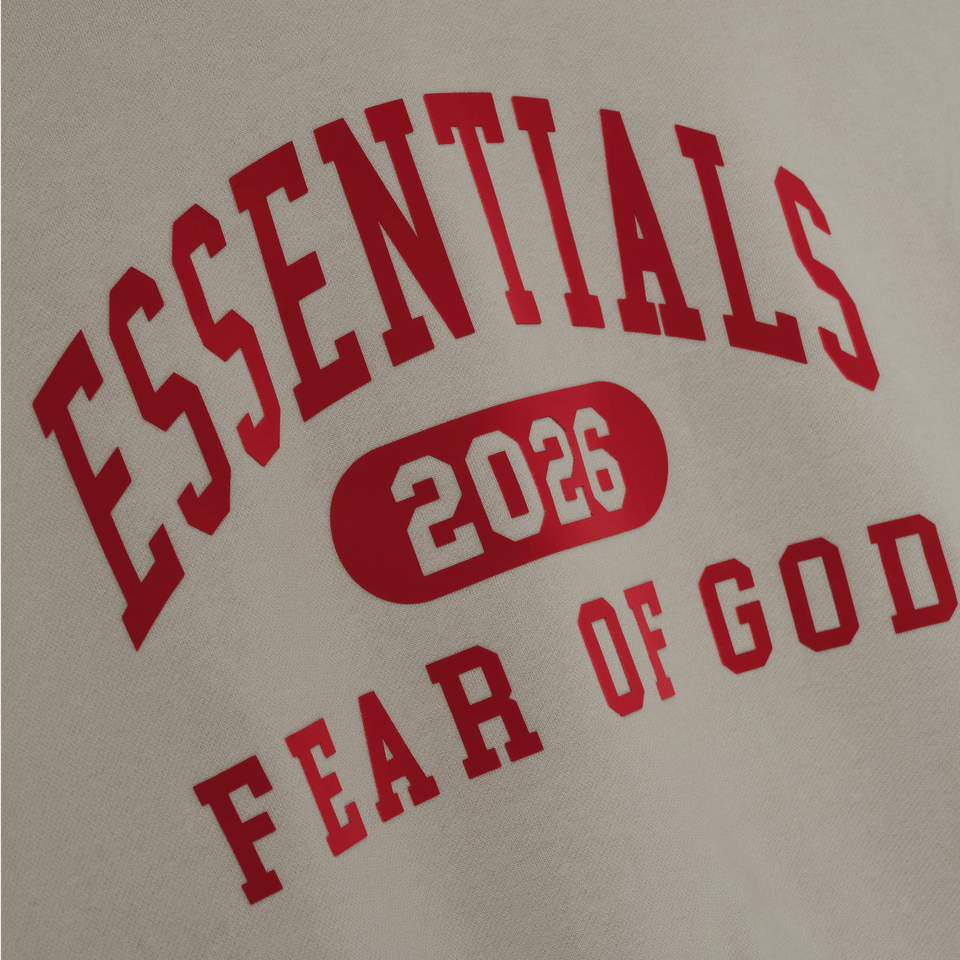 Fear Of God Essentials Classic Hoodie Smoke Grey