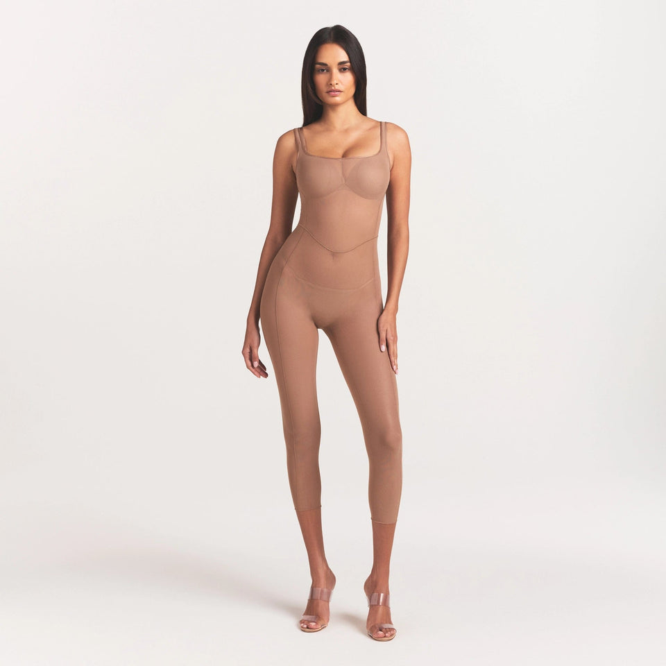 Power Mesh Shapewear Catsuit