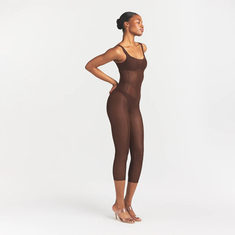 Power Mesh Shapewear Catsuit