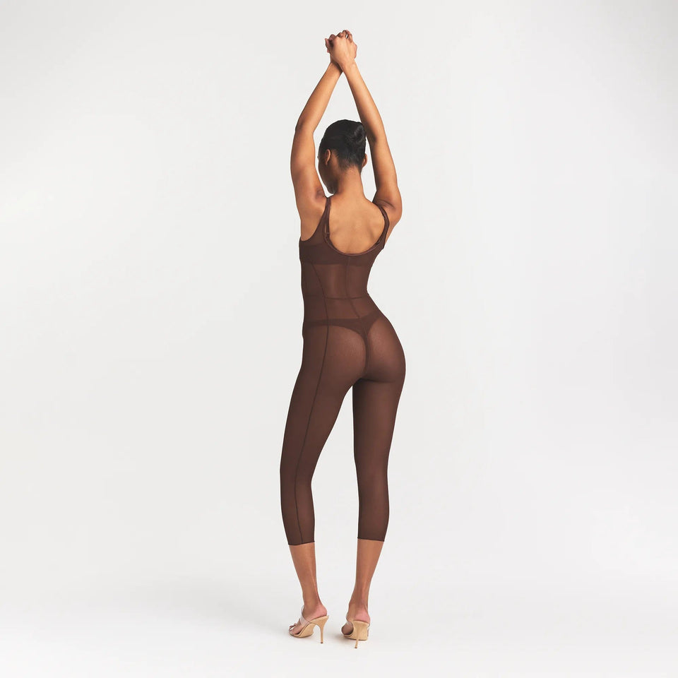 Power Mesh Shapewear Catsuit
