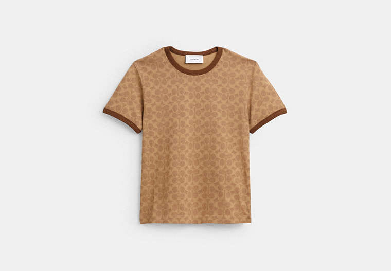 Signature Ringer T-Shirt In Organic Cotton