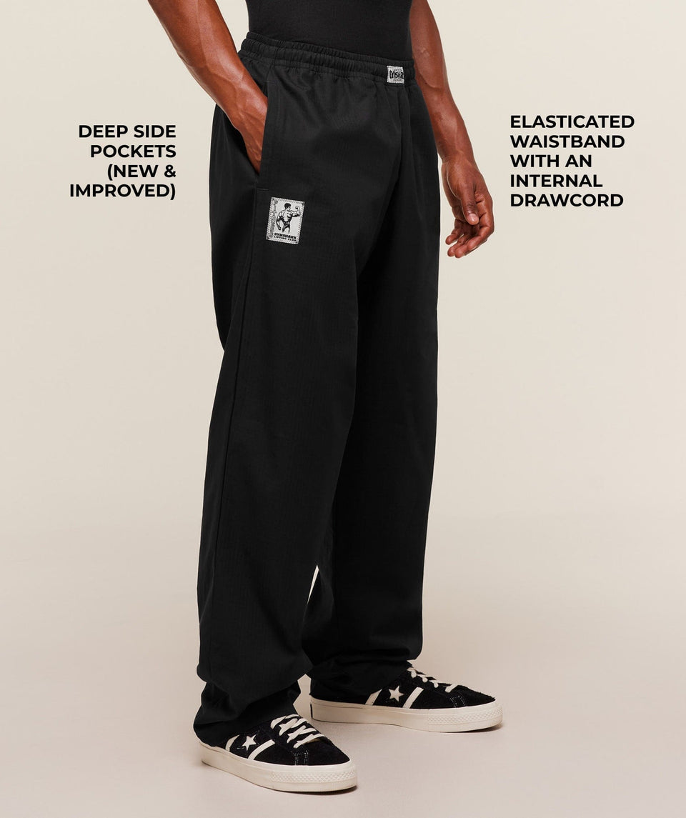 Gymshark Straight Leg Pumper Pants - Black