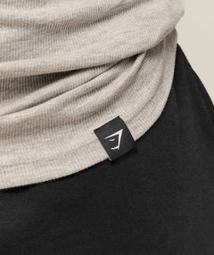 Gymshark Ribbed Tank 3pk - White/Black/Stone Grey Marl
