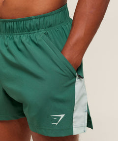 Gymshark Sport 5" Shorts - Lift Green/Clay Green