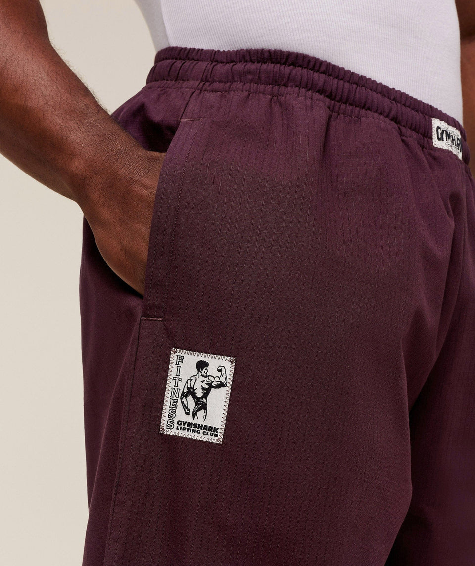 Gymshark Straight Leg Pumper Pants - Cherry Purple