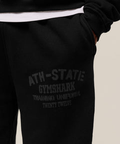 Gymshark Collegiate Joggers - Black